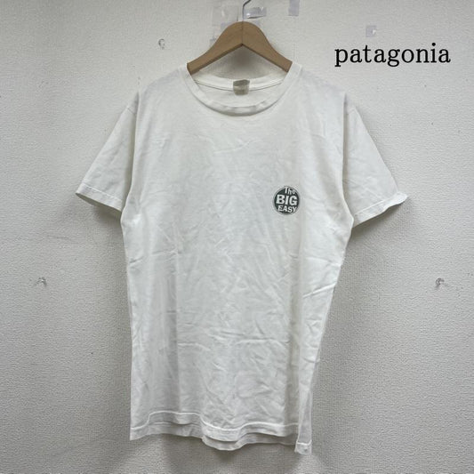 パタゴニア patagonia Tシャツ 半袖 90S ヴィンテージ THE BIG EASY 半袖 Tシャツ カットソー S ロゴ、文字 X プリント 白 / ホワイト / white メンズ USED 古着 中古 50147691