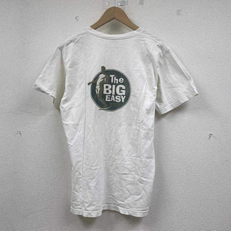 パタゴニア patagonia Tシャツ 半袖 90S ヴィンテージ THE BIG EASY 半袖 Tシャツ カットソー S ロゴ、文字 X プリント 白 / ホワイト / white メンズ USED 古着 中古 50147691