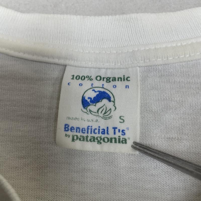 パタゴニア patagonia Tシャツ 半袖 90S ヴィンテージ THE BIG EASY 半袖 Tシャツ カットソー S ロゴ、文字 X プリント 白 / ホワイト / white メンズ USED 古着 中古 50147691