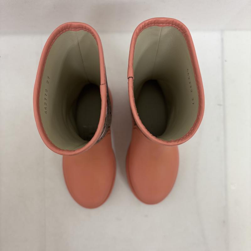 グッチ GUCCI 長靴、レインシューズ 長靴、レインシューズ レインシューズ 長靴 442772 GG柄 PVCラバー サイズ27 17センチ - 桃 / ピンク / pink レディース USED 古着 中古 50147700
