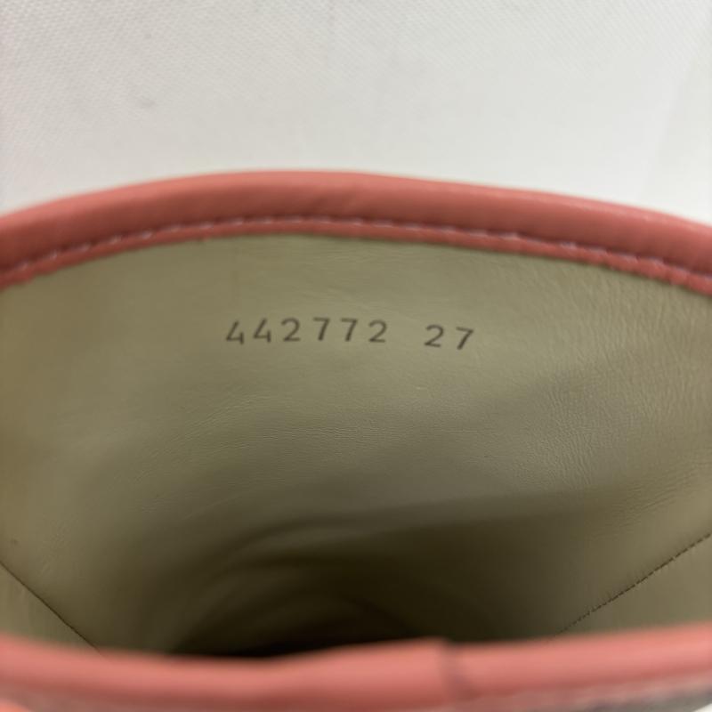 グッチ GUCCI 長靴、レインシューズ 長靴、レインシューズ レインシューズ 長靴 442772 GG柄 PVCラバー サイズ27 17センチ - 桃 / ピンク / pink レディース USED 古着 中古 50147700