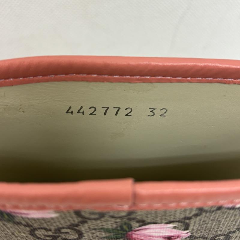 グッチ GUCCI 長靴、レインシューズ 長靴、レインシューズ レインブーツ 長靴 442772 GG柄 PVCラバー サイズ32 21センチ - 桃 / ピンク / pink レディース USED 古着 中古 50147701