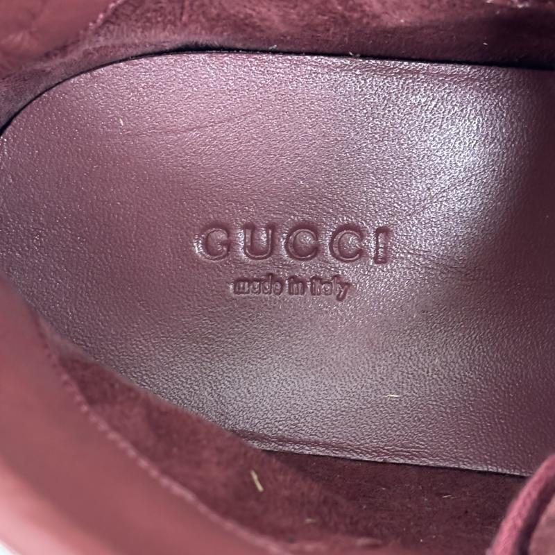 グッチ GUCCI スニーカー スニーカー GGブルームズ ハイカットスニーカー 404937 ブラウン ピンク サイズ35 - レディース USED 古着 中古 50147702