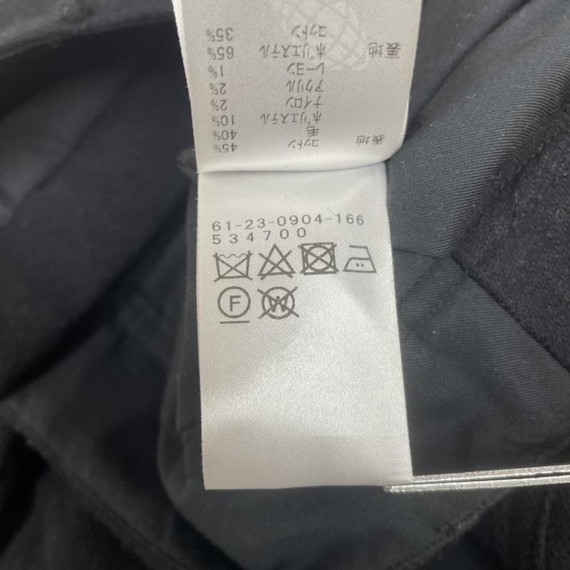 ビームス BEAMS パンツ ワークパンツ、ペインターパンツ BEAMS COUTURE バックフリルポイント ワイド パンツ ジップフライ 無地 ウール 無地 黒 / ブラック / black レディース USED 古着 中古 50147713