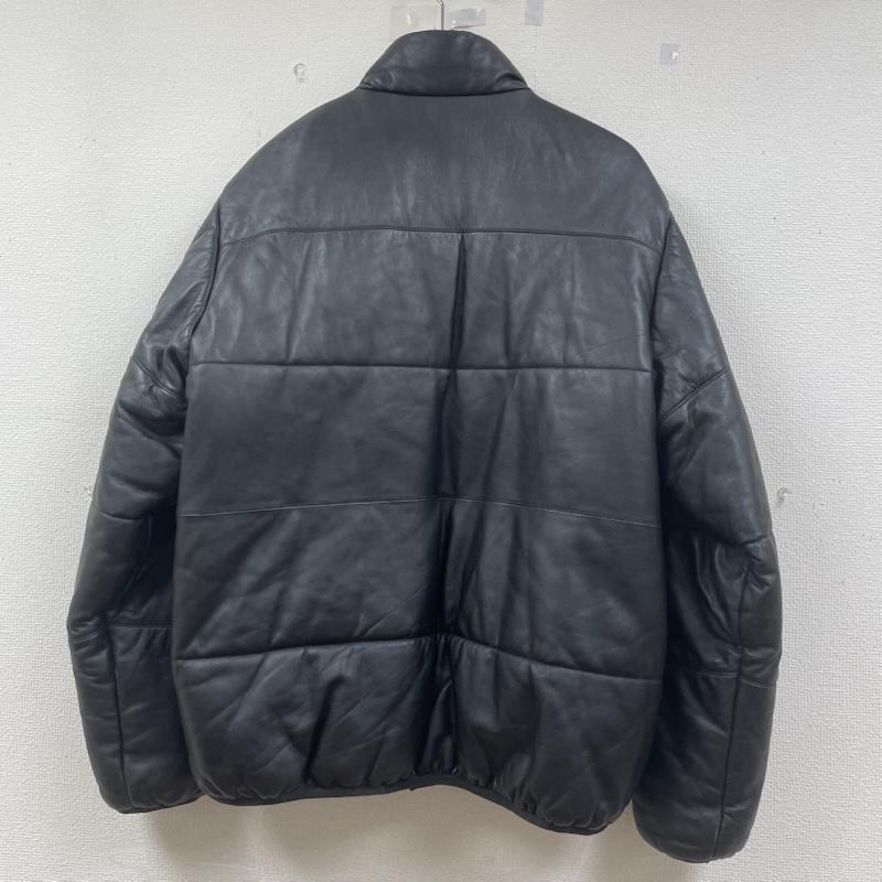 古着 USED ジャケット、上着 レザージャケット 00s 90s L&B HOMME 中綿 フルジップアップ ジャケット ラムレザー 羊革 LL 無地 黒 / ブラック / black メンズ USED 古着 中古 50147720