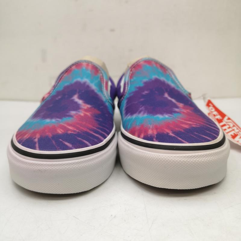 バンズ VANS スニーカー スニーカー Classic Slip-On タイダイ クラシック スリップオン 24.0cm 紫 / パープル / purple レディース USED 古着 中古 50147762