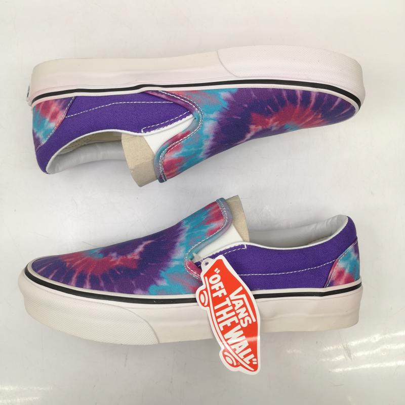 バンズ VANS スニーカー スニーカー Classic Slip-On タイダイ クラシック スリップオン 24.0cm 紫 / パープル / purple レディース USED 古着 中古 50147762
