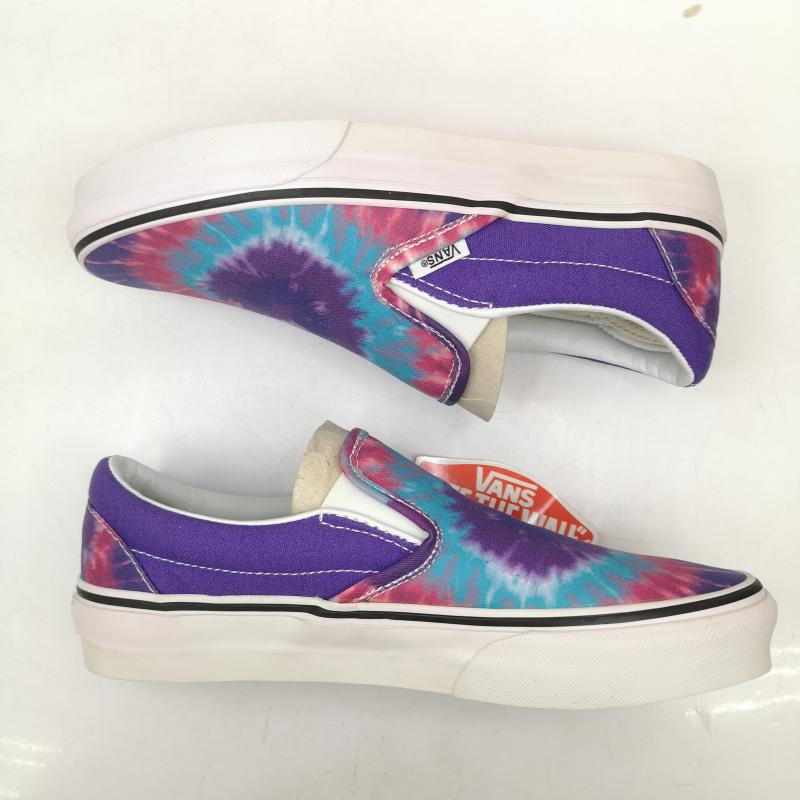 バンズ VANS スニーカー スニーカー Classic Slip-On タイダイ クラシック スリップオン 24.0cm 紫 / パープル / purple レディース USED 古着 中古 50147762