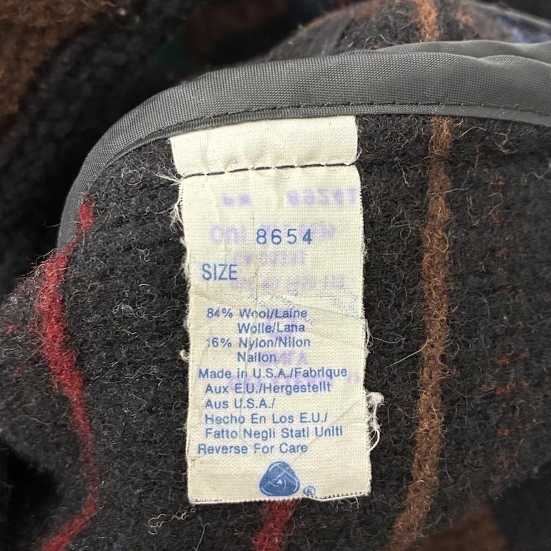 ウールリッチ WOOLRICH ジャケット、上着 ジャンパー、ブルゾン 90s USA製 ショールカラー ネイティブ ボーダー ウール ブランケット コート ジャケット L ネイティブ柄 X ボーダー柄 マルチカラー / マルチカラー / multicolor レディース USED 古着 中古 50147813