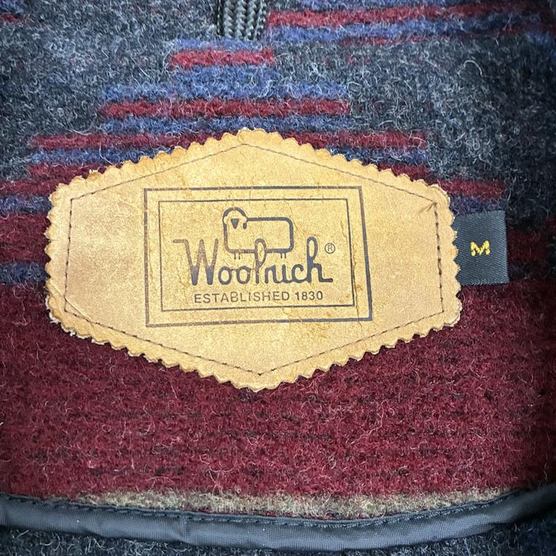 ウールリッチ WOOLRICH ジャケット、上着 ジャンパー、ブルゾン 90s USA製 ネイティブ ボーダー ウール ブランケット コート ジャケット M ネイティブ柄 X ボーダー柄 マルチカラー / マルチカラー / multicolor メンズ USED 古着 中古 50147815