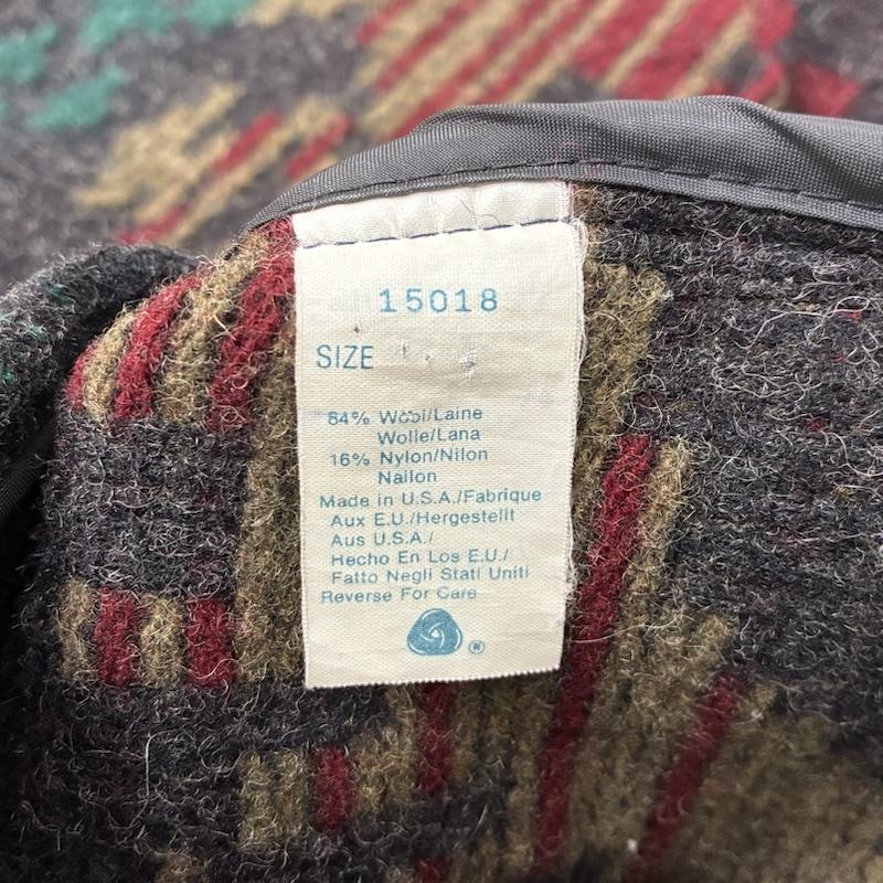 ウールリッチ WOOLRICH ジャケット、上着 ジャンパー、ブルゾン 90s USA製 ネイティブ ボーダー ウール ブランケット コート ジャケット M ネイティブ柄 X ボーダー柄 マルチカラー / マルチカラー / multicolor メンズ USED 古着 中古 50147815