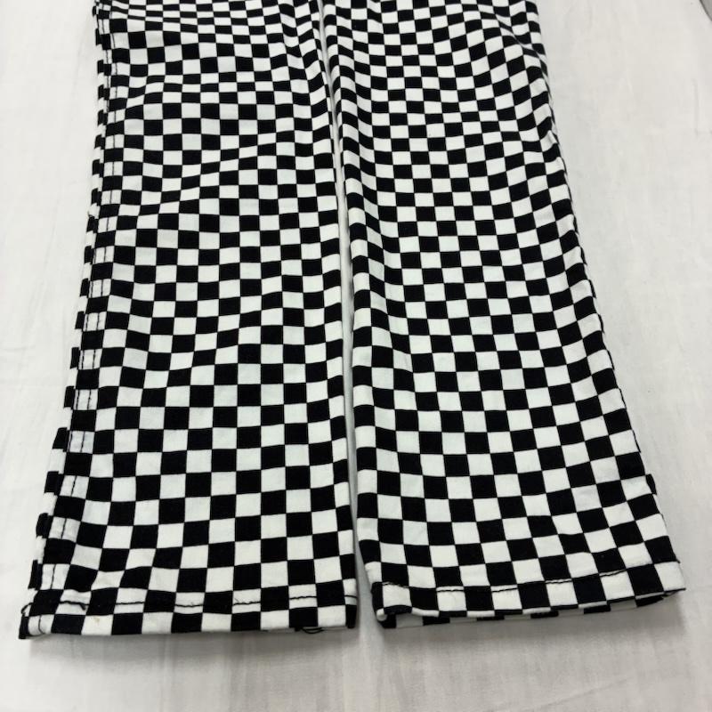 トリップニューヨークシティ TRIPP nyc ボトムス ボトムス ブロックチェック チェッカー スリム ストレッチ スキニー パンツ Y2K パンク 28インチ チェック 白 / ホワイト / white X 黒 / ブラック / black メンズ USED 古着 中古 50147823