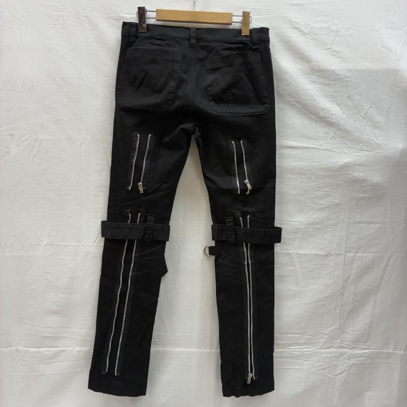 トリップニューヨークシティ TRIPP nyc ボトムス ボトムス ジップアップ ギミック ストレッチ スキニー ボンテージ パンツ Y2K パンク 28インチ 黒 / ブラック / black メンズ USED 古着 中古 50147825