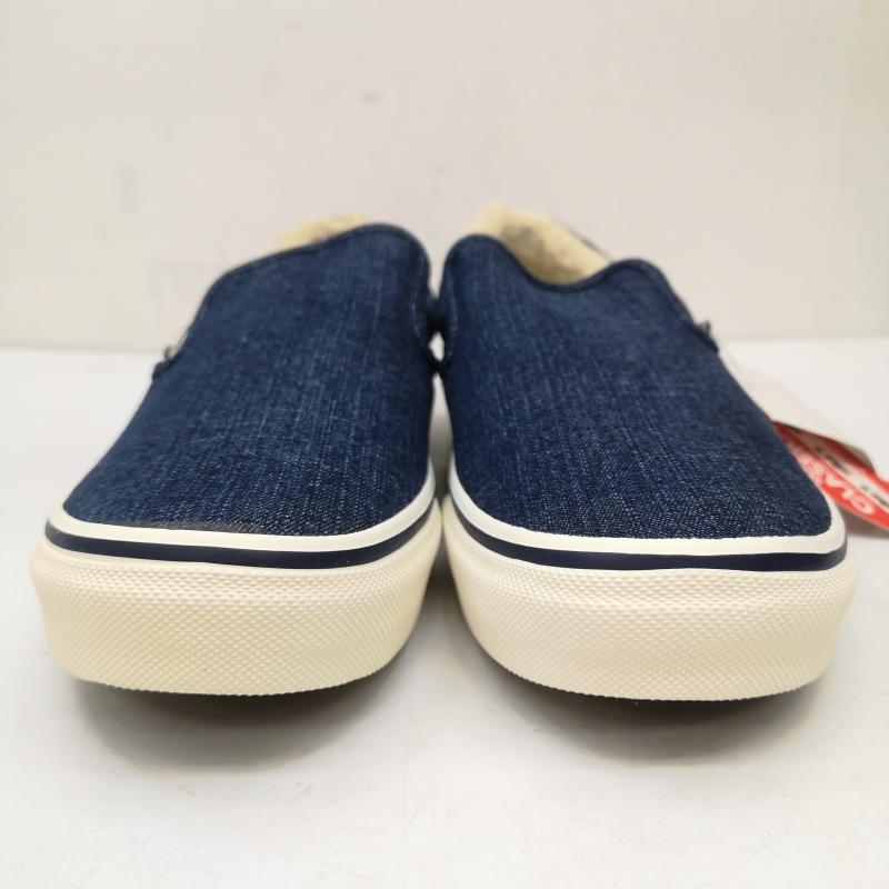 バンズ VANS スニーカー スニーカー V95CL RANCH SLIP ON スリッポン ボア デニム スニーカー 28.0cm インディゴ / インディゴ / Indigo メンズ USED 古着 中古 50147847