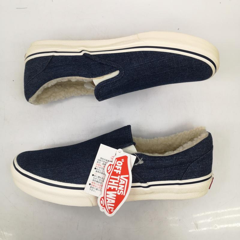 バンズ VANS スニーカー スニーカー V95CL RANCH SLIP ON スリッポン ボア デニム スニーカー 28.0cm インディゴ / インディゴ / Indigo メンズ USED 古着 中古 50147847