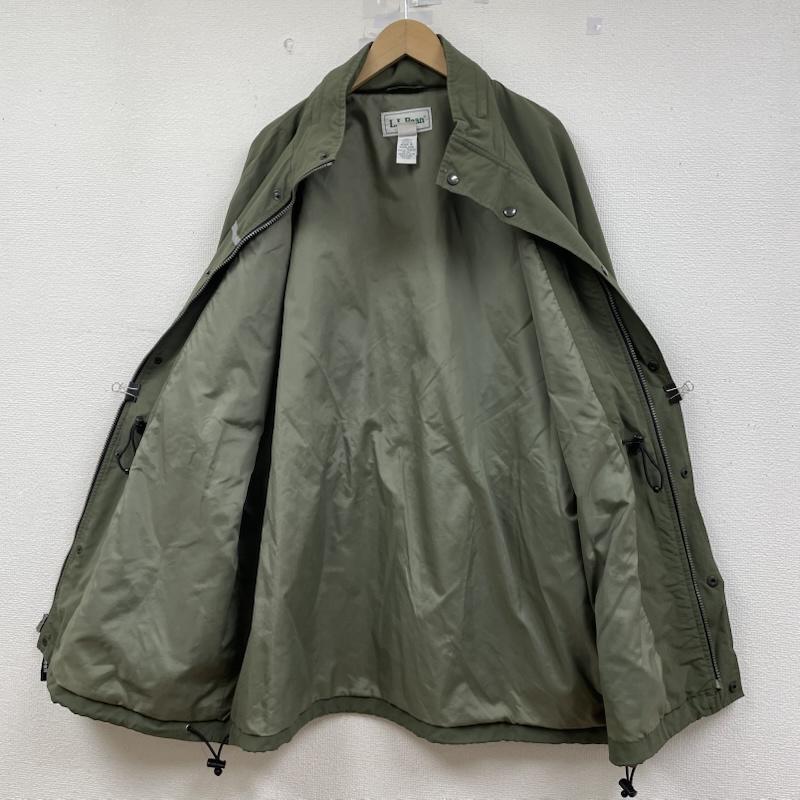 エルエルビーン L.L.Bean ジャケット、上着 ジャンパー、ブルゾン リフレクター マウンテンパーカー アウトドア キャンプ アウター 防寒 登山 ジップアップ ロゴ 刺繍 L ロゴ、文字 X 刺繍 カーキ / カーキ / khaki メンズ USED 古着 中古 50147876