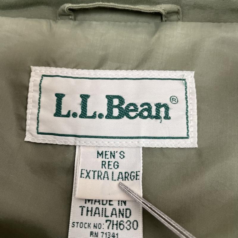 エルエルビーン L.L.Bean ジャケット、上着 ジャンパー、ブルゾン リフレクター マウンテンパーカー アウトドア キャンプ アウター 防寒 登山 ジップアップ ロゴ 刺繍 L ロゴ、文字 X 刺繍 カーキ / カーキ / khaki メンズ USED 古着 中古 50147876