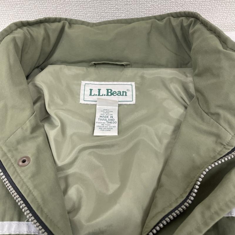 エルエルビーン L.L.Bean ジャケット、上着 ジャンパー、ブルゾン リフレクター マウンテンパーカー アウトドア キャンプ アウター 防寒 登山 ジップアップ ロゴ 刺繍 L ロゴ、文字 X 刺繍 カーキ / カーキ / khaki メンズ USED 古着 中古 50147876