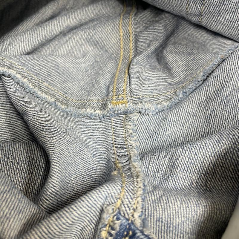 スローブイエナ SLOBE IENA パンツ デニム、ジーンズ デニム ジーパン ジーンズ LE DENIM ストレート パンツ ジップフライ ボタンロゴ刻印入り 36 無地 インディゴ / インディゴ / Indigo レディース USED 古着 中古 50147895