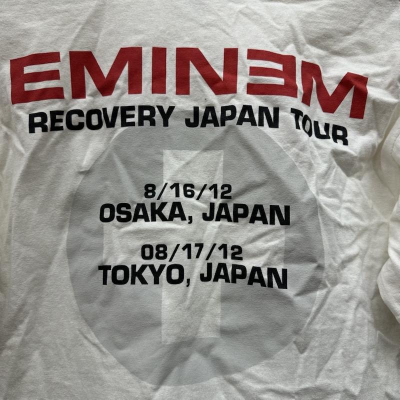 古着 USED Tシャツ 半袖 EMINEM LOSE YOURSELF 2012 RECOVERY JAPAN TOUR エミネム ツアー Tシャツ S 白 / ホワイト / white メンズ USED 古着 中古 50147928
