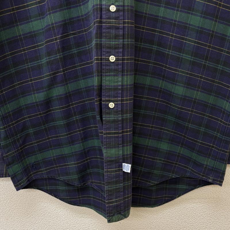 ラルフローレン RALPHLAUREN シャツ、ブラウス 長袖 The Big Oxford 90s ビッグ オックスフォード ボタンダウン チェック シャツ 裾ポニー 刺繍 ロゴ M チェック X ロゴ、文字 X 刺繍 マルチカラー / マルチカラー / multicolor メンズ USED 古着 中古 50147940