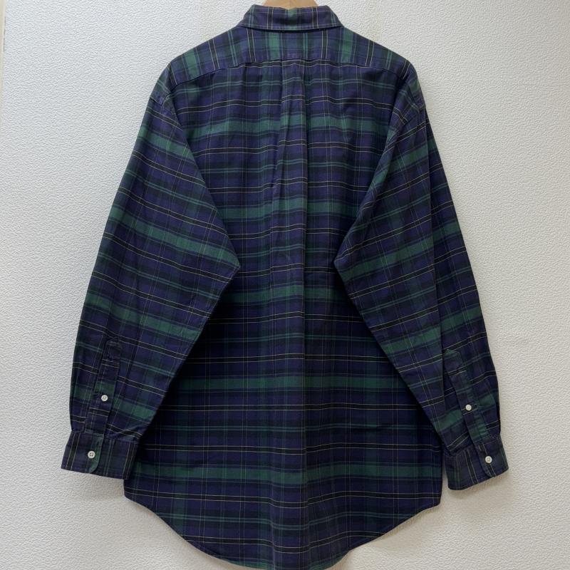 ラルフローレン RALPHLAUREN シャツ、ブラウス 長袖 The Big Oxford 90s ビッグ オックスフォード ボタンダウン チェック シャツ 裾ポニー 刺繍 ロゴ M チェック X ロゴ、文字 X 刺繍 マルチカラー / マルチカラー / multicolor メンズ USED 古着 中古 50147940