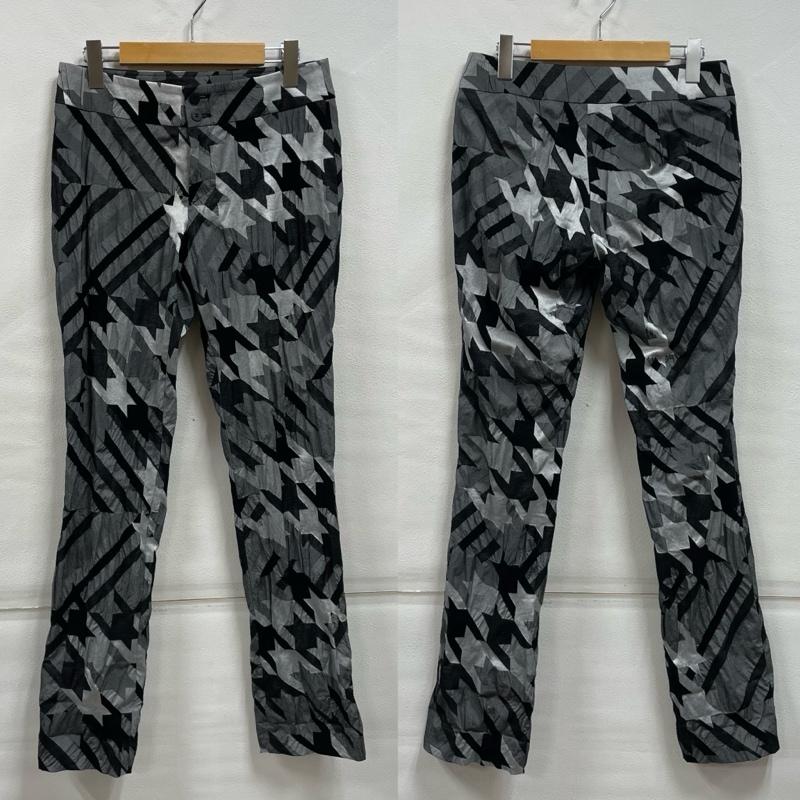 イッセイミヤケ ISSEY MIYAKE セットアップ セットアップ 千鳥柄 セットアップ スーツ ジップアップ ジャケット 総柄 シワ加工 銀タグ 2 総柄 X 千鳥格子 灰 / グレー / gray X 黒 / ブラック / black レディース USED 古着 中古 50147956