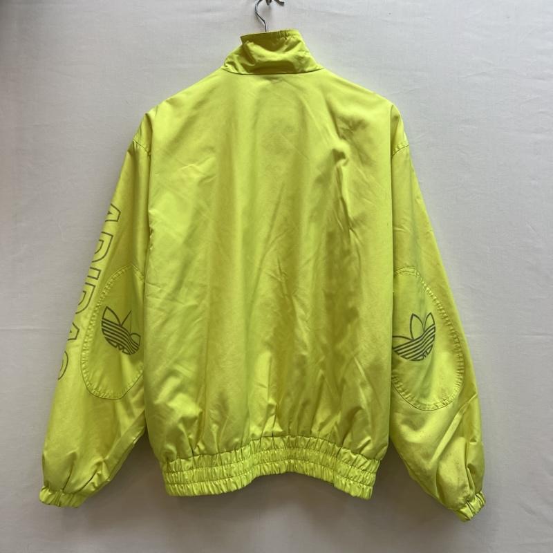 アディダス adidas ジャケット、上着 ジャンパー、ブルゾン 80s 90s 銀タグ デサント ヴィンテージ ブルゾン ロゴ L 黄 / イエロー / yellow メンズ USED 古着 中古 50147961