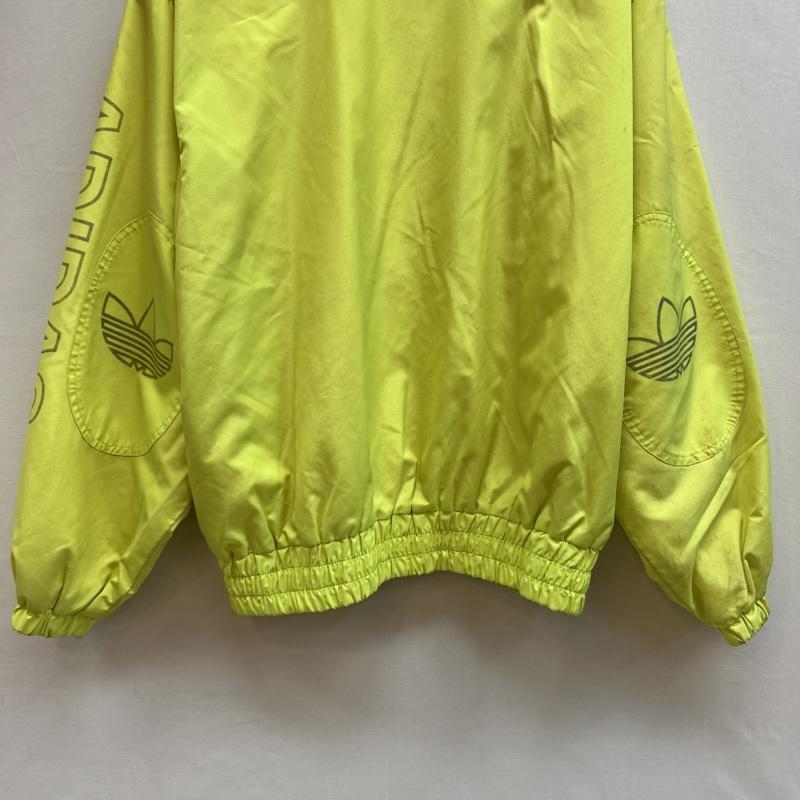 アディダス adidas ジャケット、上着 ジャンパー、ブルゾン 80s 90s 銀タグ デサント ヴィンテージ ブルゾン ロゴ L 黄 / イエロー / yellow メンズ USED 古着 中古 50147961