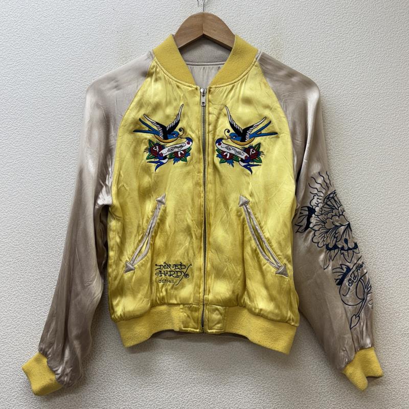 エドハーディー Ed Hardy ジャケット、上着 ジャンパー、ブルゾン リバーシブル レーヨン スカジャン Y2K アーカイブ - レディース USED 古着 中古 50147970