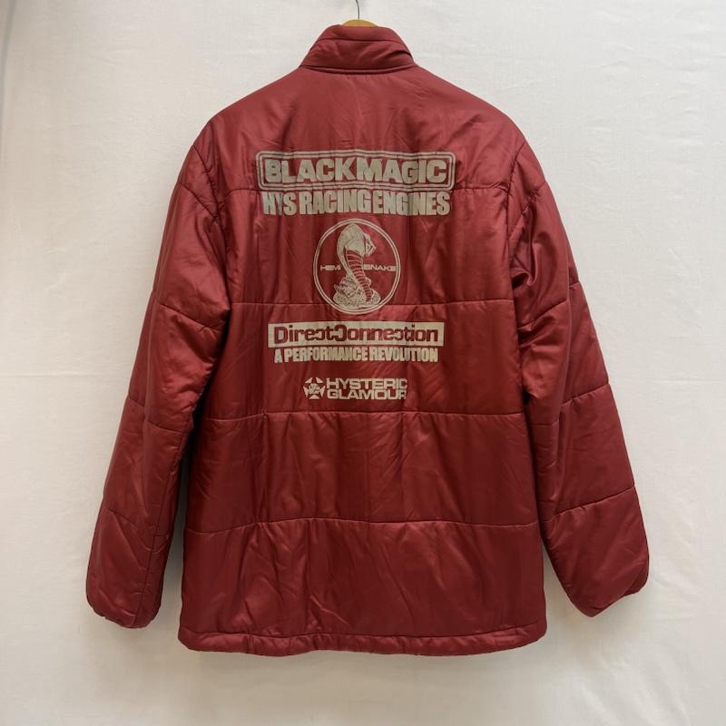 ヒステリックグラマー HYSTERIC GLAMOUR ジャケット、上着 ジャンパー、ブルゾン 00s プリマロフトジャケット レーシングジャケット y2k FREE 赤 / レッド / red メンズ USED 古着 中古 50147978