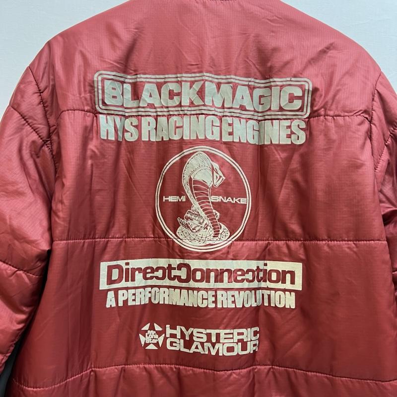 ヒステリックグラマー HYSTERIC GLAMOUR ジャケット、上着 ジャンパー、ブルゾン 00s プリマロフトジャケット レーシングジャケット y2k FREE 赤 / レッド / red メンズ USED 古着 中古 50147978