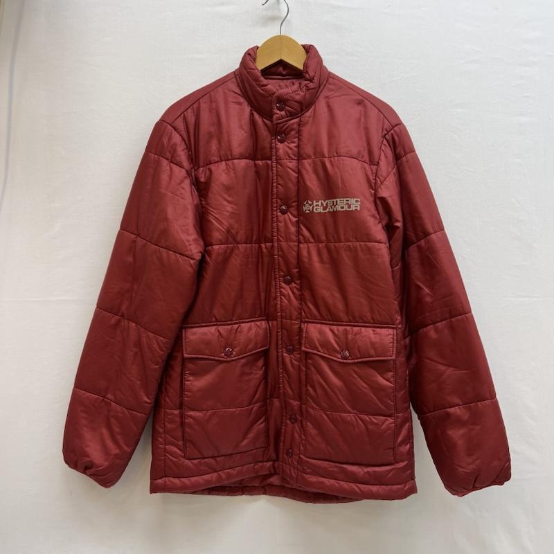 ヒステリックグラマー HYSTERIC GLAMOUR ジャケット、上着 ジャンパー、ブルゾン 00s プリマロフトジャケット レーシングジャケット y2k FREE 赤 / レッド / red メンズ USED 古着 中古 50147978