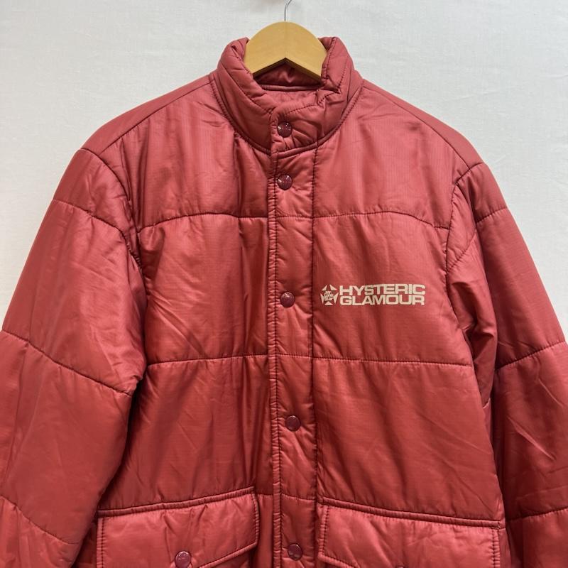 ヒステリックグラマー HYSTERIC GLAMOUR ジャケット、上着 ジャンパー、ブルゾン 00s プリマロフトジャケット レーシングジャケット y2k FREE 赤 / レッド / red メンズ USED 古着 中古 50147978