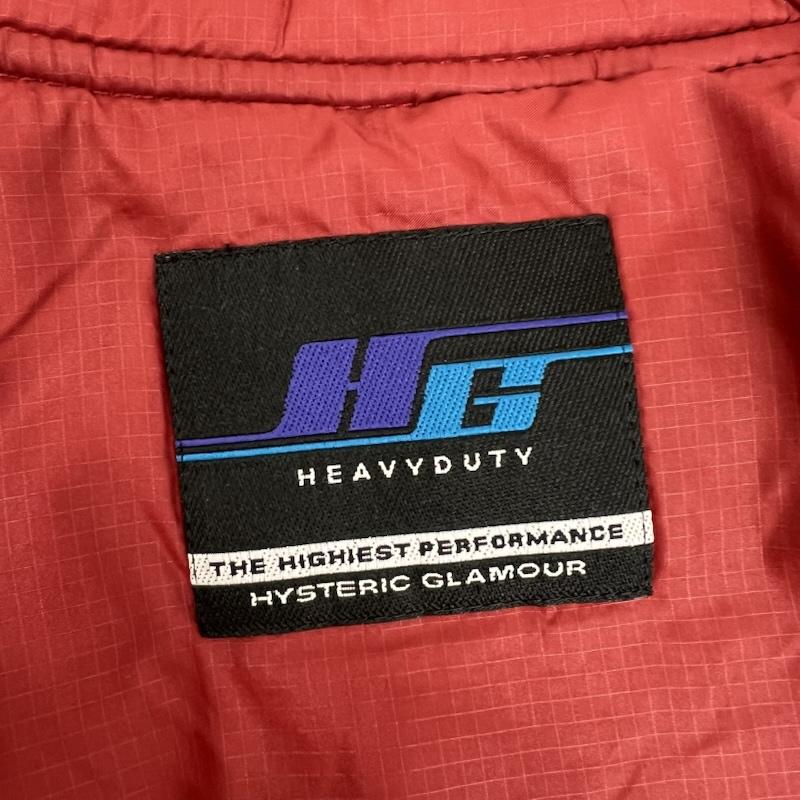 ヒステリックグラマー HYSTERIC GLAMOUR ジャケット、上着 ジャンパー、ブルゾン 00s プリマロフトジャケット レーシングジャケット y2k FREE 赤 / レッド / red メンズ USED 古着 中古 50147978