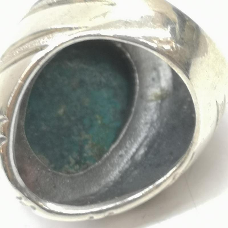 インディアンジュエリー Indian Jewelry アクセサリー 指輪 ターコイズ シルバー リング 指輪 17号 SV925 - 銀 / シルバー / silver color メンズ USED 古着 中古 50147999