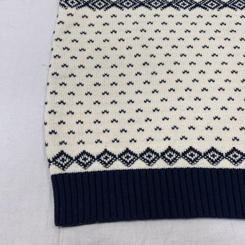 ポロラルフローレン POLO RALPH LAUREN ニット、セーター 長袖 ノルディック柄 スノーフレーク 鹿 バンビ ホワイト ネイビー Lサイズ L ノルディック柄 白 / ホワイト / white X 紺 / ネイビー / navy X 赤 / レッド / red メンズ USED 古着 中古 50148007