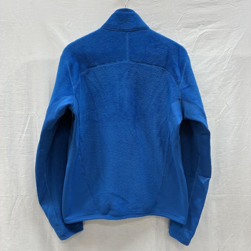パタゴニア patagonia ジャケット、上着 ジャンパー、ブルゾン R2 FLEECE JACKET フリース ジャケット 12FW 25136 S ロゴ、文字 青 / ブルー / blue メンズ USED 古着 中古 50148020
