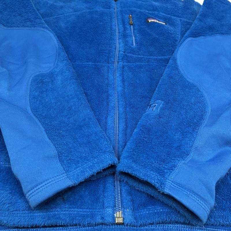 パタゴニア patagonia ジャケット、上着 ジャンパー、ブルゾン R2 FLEECE JACKET フリース ジャケット 12FW 25136 S ロゴ、文字 青 / ブルー / blue メンズ USED 古着 中古 50148020