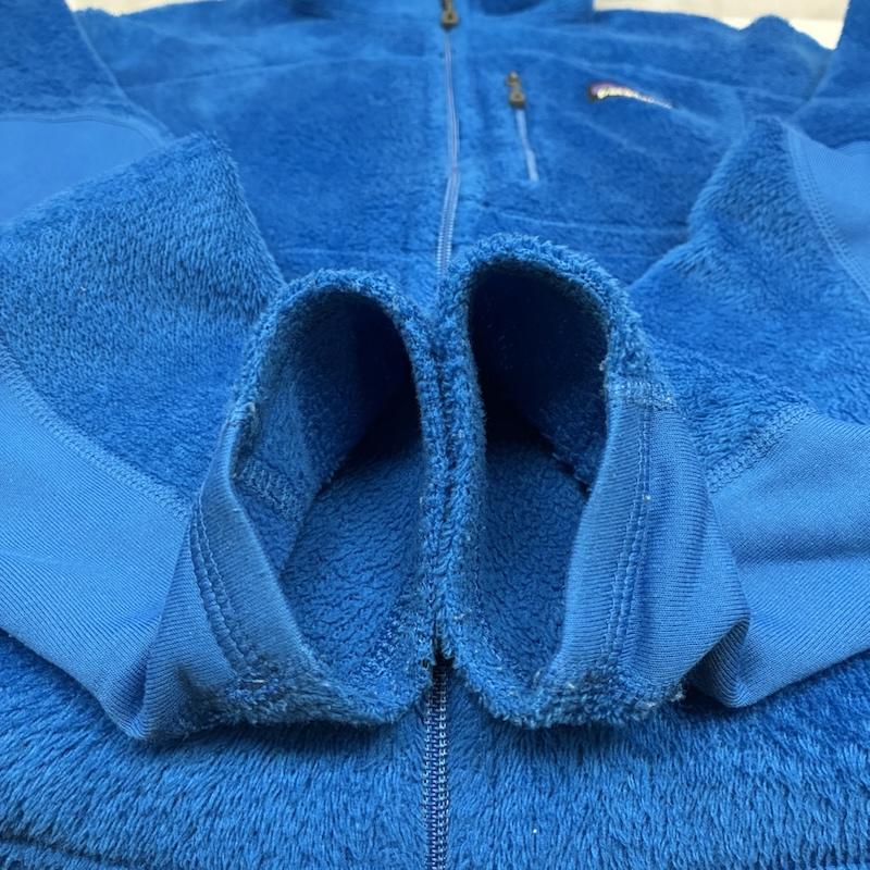 パタゴニア patagonia ジャケット、上着 ジャンパー、ブルゾン R2 FLEECE JACKET フリース ジャケット 12FW 25136 S ロゴ、文字 青 / ブルー / blue メンズ USED 古着 中古 50148020