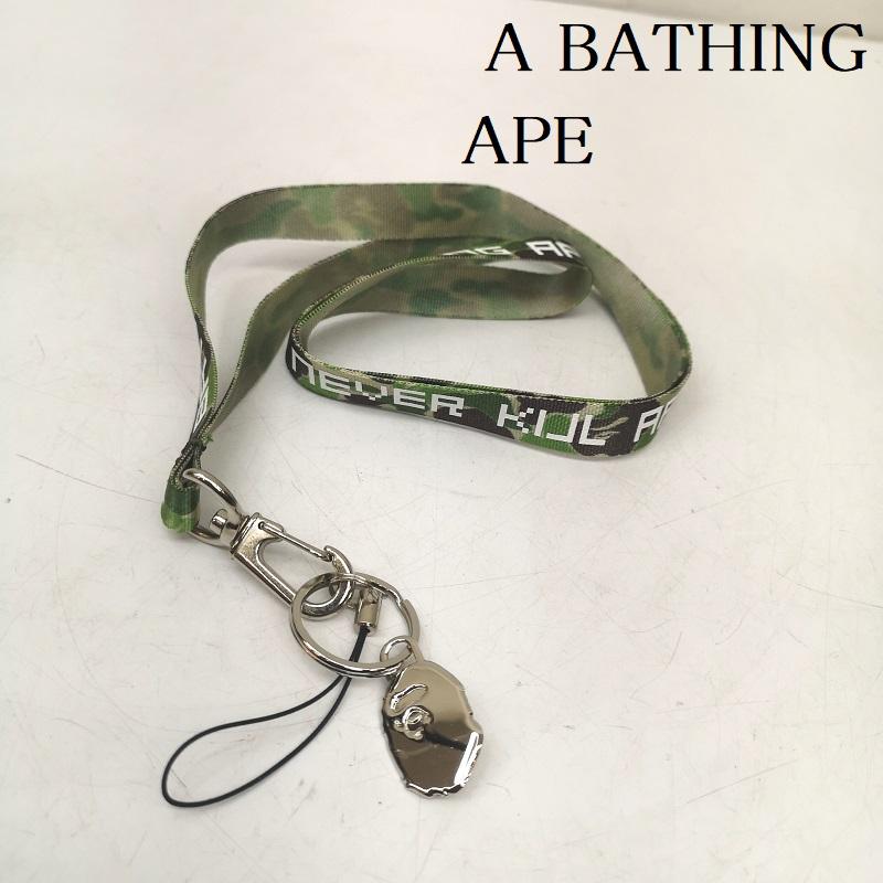 アベイシングエイプ A BATHING APE ファッション小物 ファッション小物 ネックストラップ ロゴ 迷彩 - メンズ USED 古着 中古 50148024