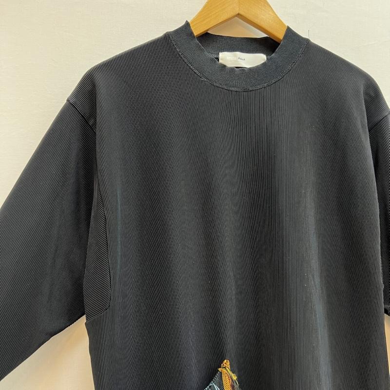 トーガ プルラ TOGA PULLA カットソー 長袖 ピケジャージープルオーバー P21-JK23 36 黒 / ブラック / black レディース USED 古着 中古 50148037