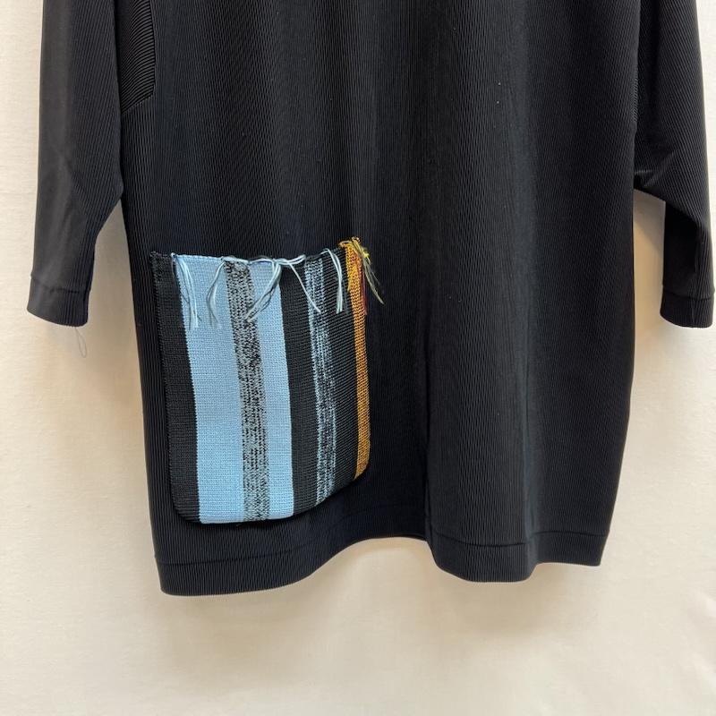 トーガ プルラ TOGA PULLA カットソー 長袖 ピケジャージープルオーバー P21-JK23 36 黒 / ブラック / black レディース USED 古着 中古 50148037