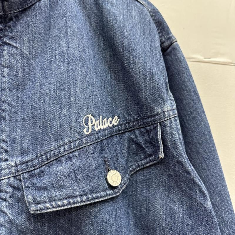 パレス PALACE ジャケット、上着 ジャンパー、ブルゾン 17AW DENIM ZIP FUNNEL JACKET デニム ジップ ジャケット M インディゴ / インディゴ / Indigo メンズ USED 古着 中古 50148063