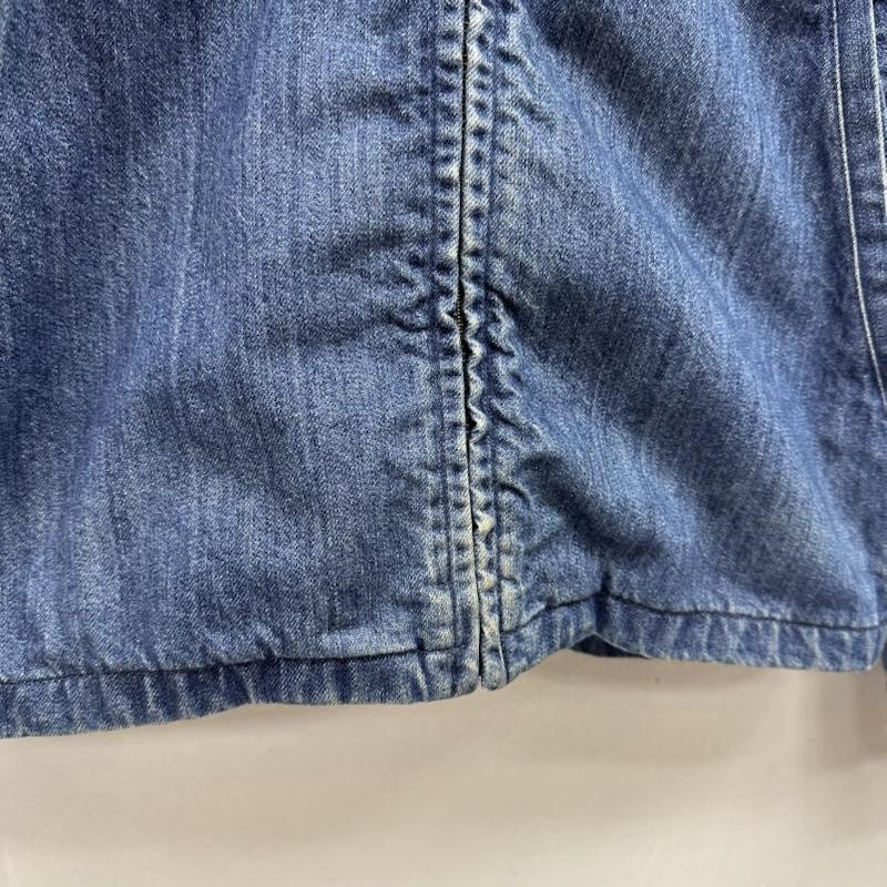 パレス PALACE ジャケット、上着 ジャンパー、ブルゾン 17AW DENIM ZIP FUNNEL JACKET デニム ジップ ジャケット M インディゴ / インディゴ / Indigo メンズ USED 古着 中古 50148063
