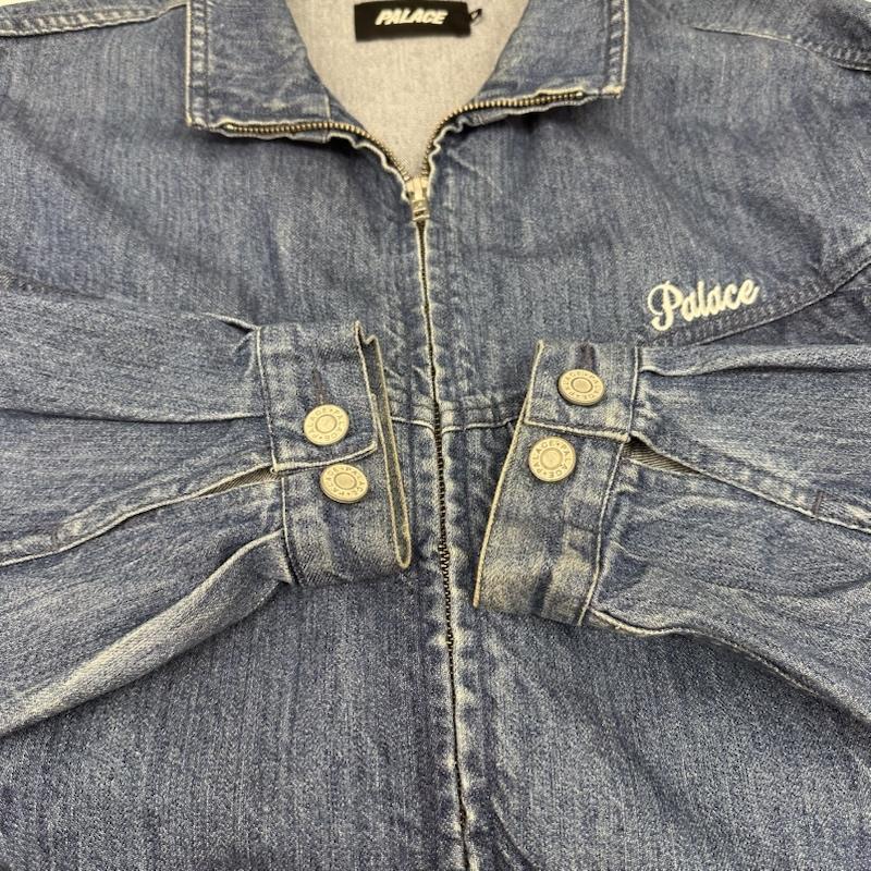 パレス PALACE ジャケット、上着 ジャンパー、ブルゾン 17AW DENIM ZIP FUNNEL JACKET デニム ジップ ジャケット M インディゴ / インディゴ / Indigo メンズ USED 古着 中古 50148063