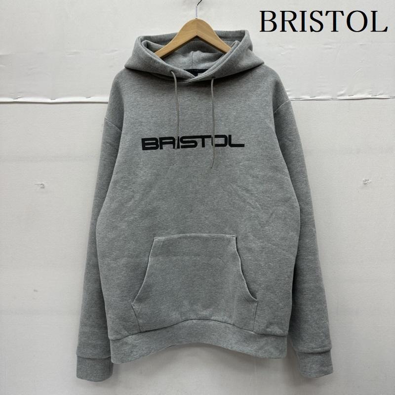 ブリストル BRISTOL パーカー 長袖 TECH SWEAT TRAINING HOODIE ロゴ パーカー FCRB-242073 XL 灰 / グレー / gray メンズ USED 古着 中古 50148066