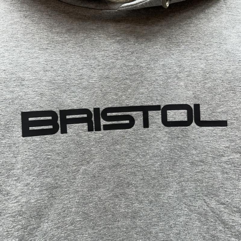 ブリストル BRISTOL パーカー 長袖 TECH SWEAT TRAINING HOODIE ロゴ パーカー FCRB-242073 XL 灰 / グレー / gray メンズ USED 古着 中古 50148066