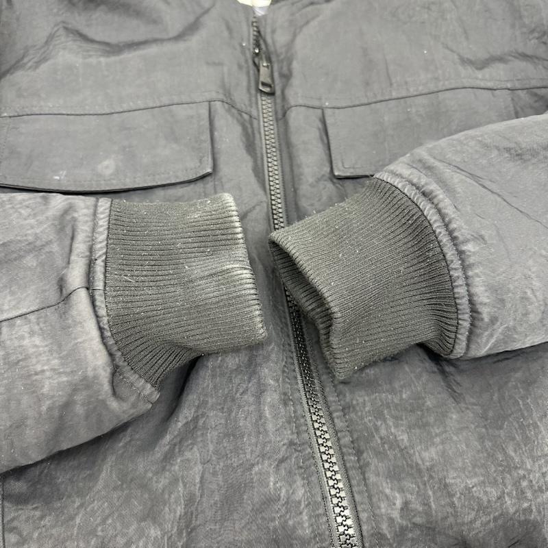カルヴァン クライン ジーンズ Calvin Klein Jeans ジャケット、上着 ジャンパー、ブルゾン リバーシブル オール オーバー グラフィック ボンバー ジャケット ロゴ パッチ J321908 S 黒 / ブラック / black メンズ USED 古着 中古 50148068