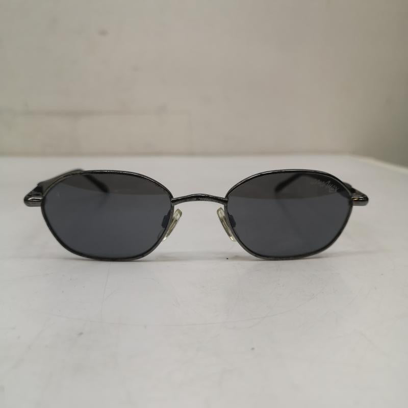 古着 USED めがね・サングラス サングラス UOMO MAX ウォモマックス サングラス 80s 90s 昭和 - 黒 / ブラック / black X 銀 / シルバー / silver color メンズ USED 古着 中古 50148076